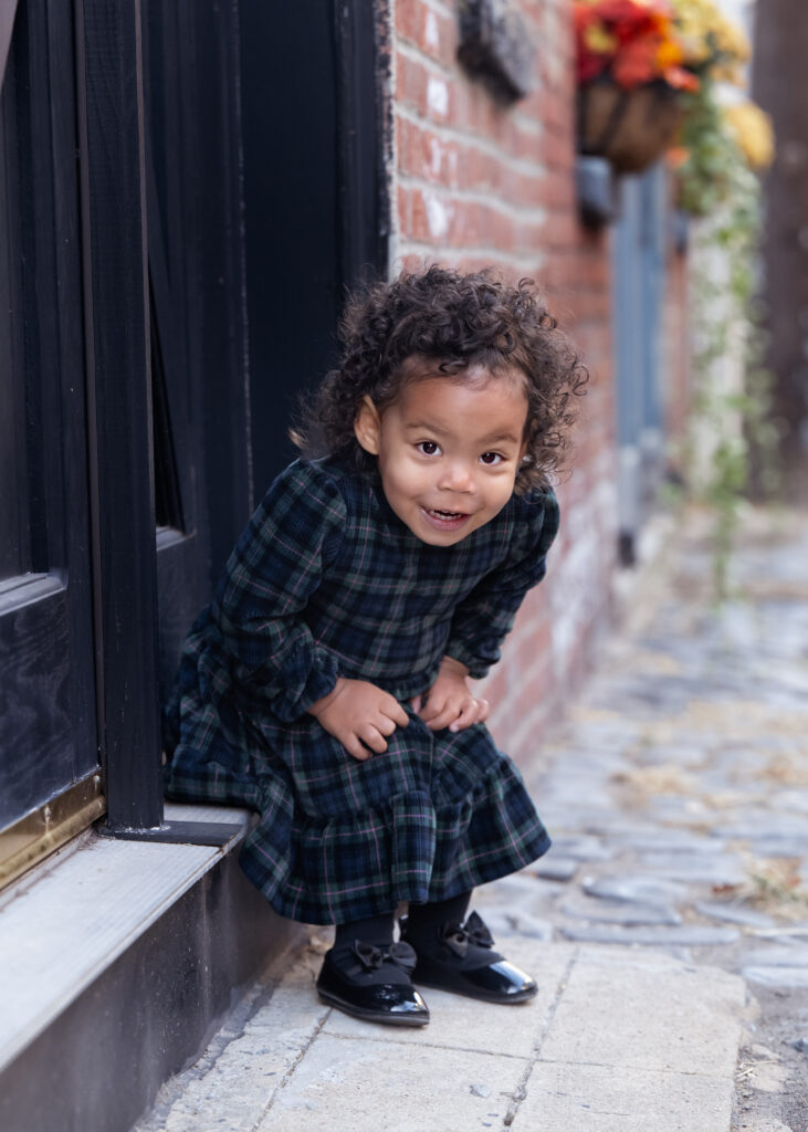 Court Street, Hoboken Family Photographer, Hoboken Children Photographer, New York City Family Photographer, Manhattan Family Photographer, Court Street Hoboken, Cobblestone Street, Fall Family Session, Child Portrait, Urban Family Session, Hoboken, Hudson County Photographer, 